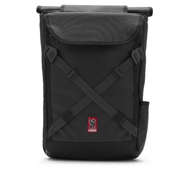 COPY - CHROME BRAVO 2.0 BACKPACK BLACK USED - Picture 1 of 10